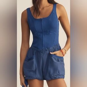 Anthropologie Daily Practice Jumpstart Romper